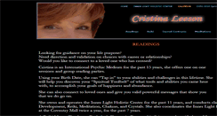 Desktop Screenshot of cristinaleeson.com